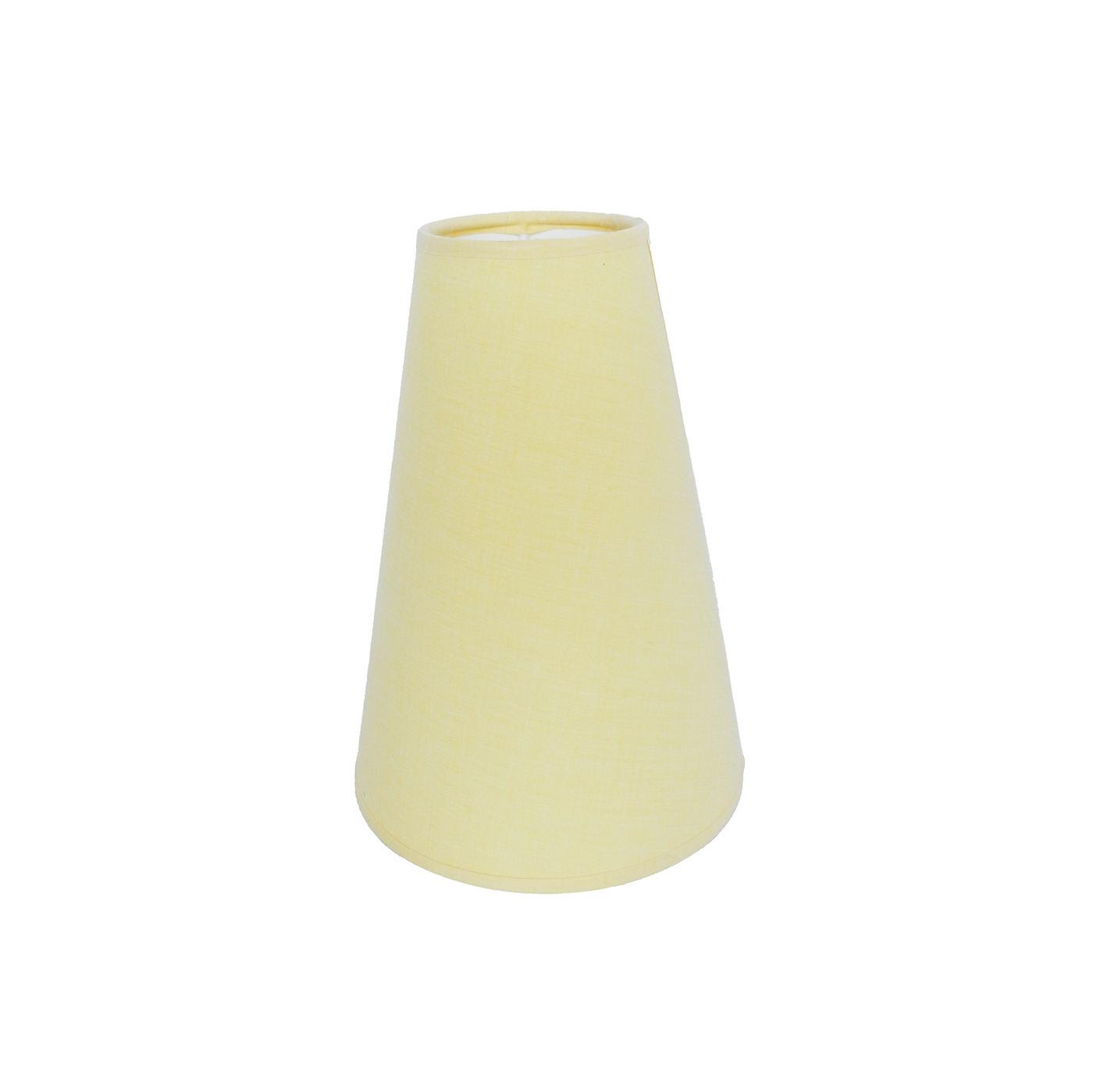 Yellow cone lampshade