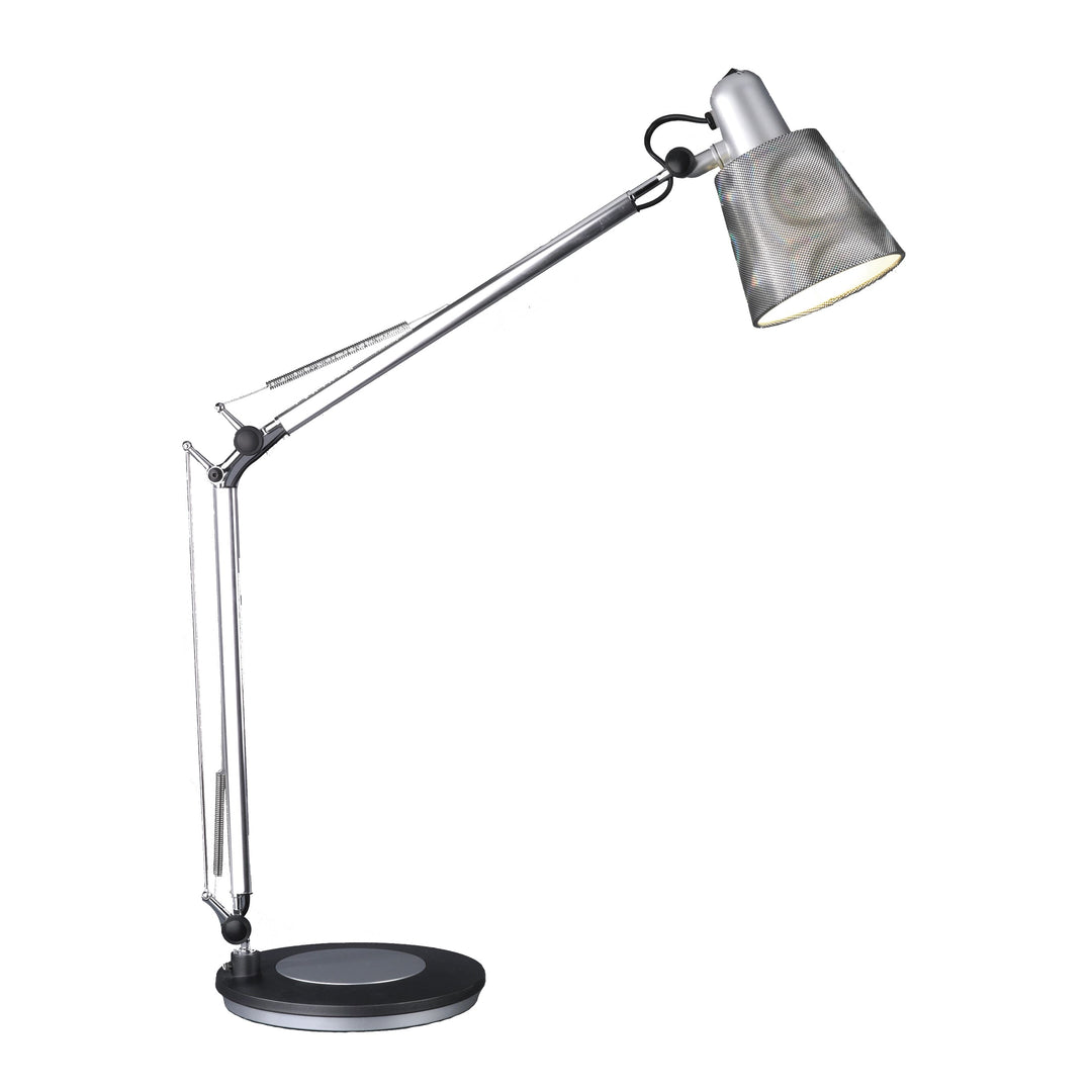 Lampe De Bureau Vintage Métal Rouge - Sans Marque - Style Industriel