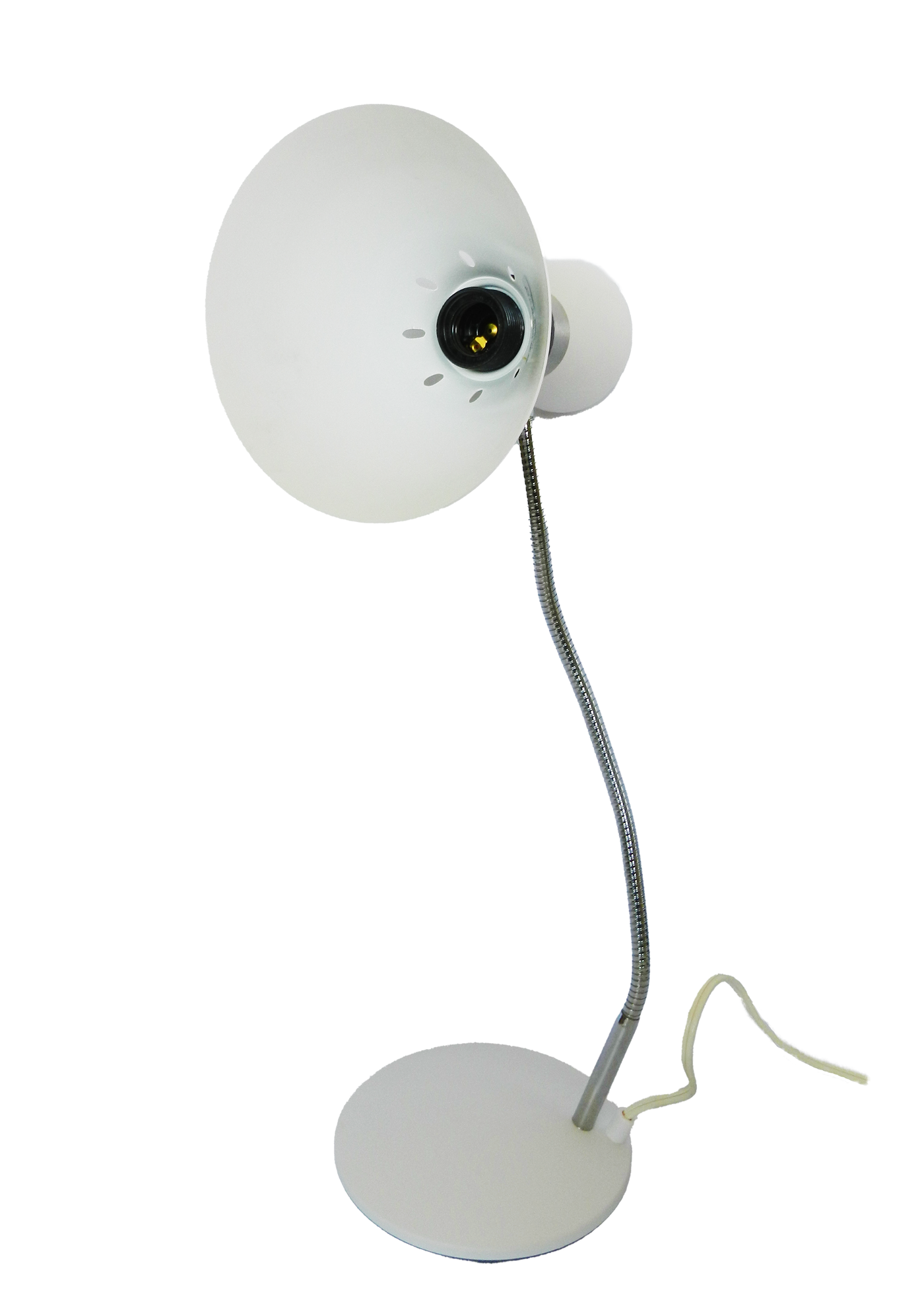 Retro white table lamp