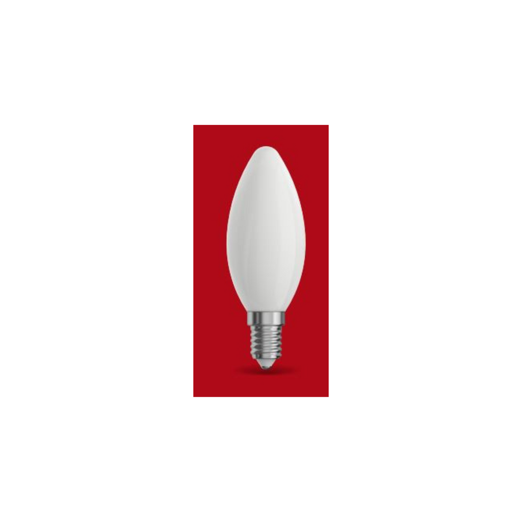 BELLALUX - Bellalux led dépoli flamme E14 3 W chaud 250 lm